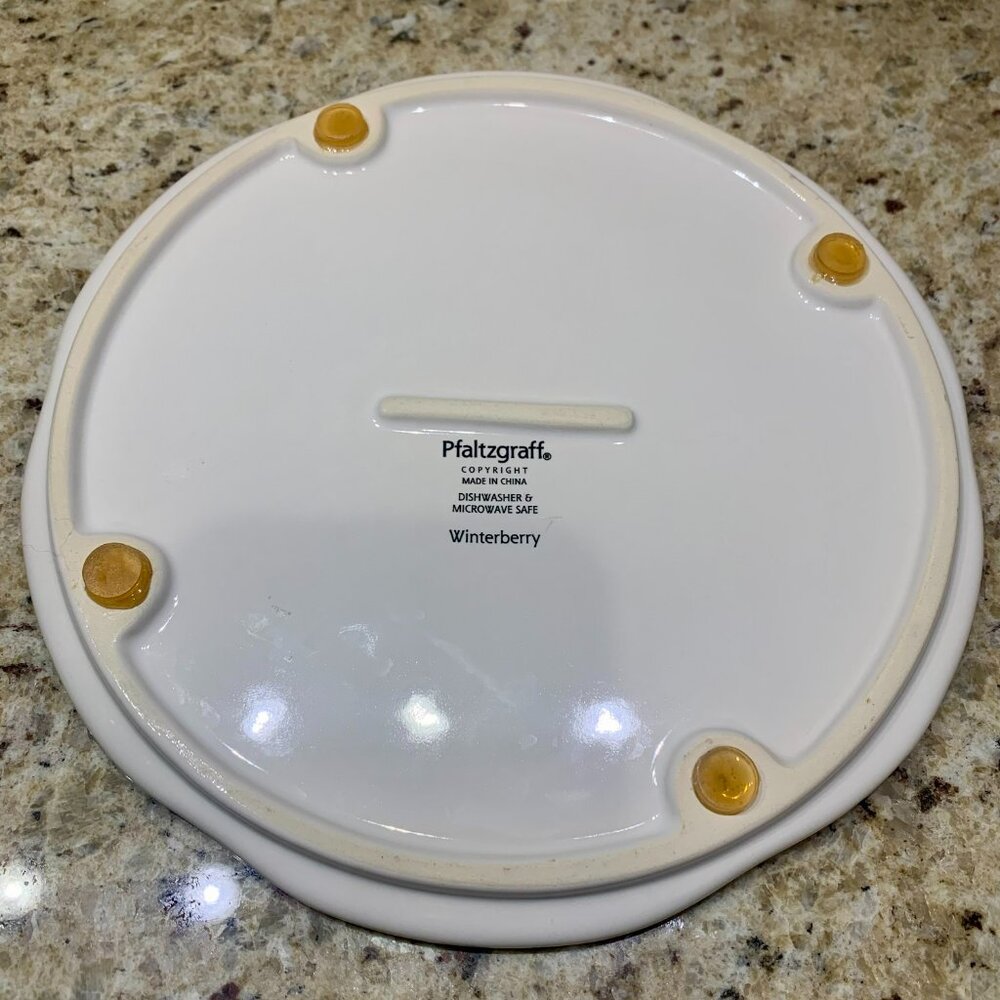 Pfaltzgraff Winterberry Cheese Tray with matching knife - Picture 6 of 10